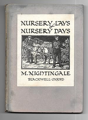 Imagen del vendedor de Nursery Lays of Nursery Days a la venta por The Bookshop at Beech Cottage