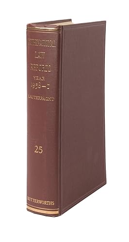 Seller image for International Law Reports. Volume 25. Year 1958-I for sale by The Lawbook Exchange, Ltd., ABAA  ILAB