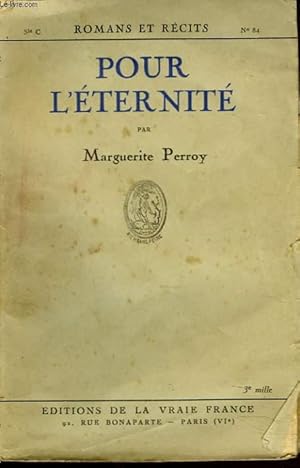 Image du vendeur pour POUR L'ETERNITE mis en vente par Le-Livre