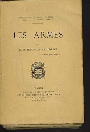 Imagen del vendedor de LES ARMES a la venta por Le-Livre