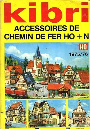 Accessoires De Chemin De Fer HO Catalogue Kibri N 1975/76 