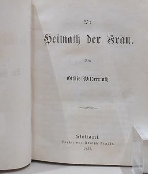 Bild des Verkufers fr Die Heimath der Frau. zum Verkauf von Dieter Eckert