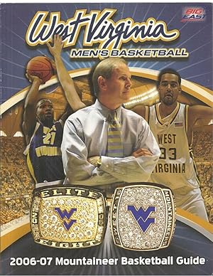 Big East West Virginia Men's Basketball 2006-2007 Mountaineer Basketball Guide by Big East West V...