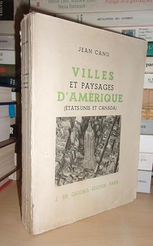 Imagen del vendedor de VILLES ET PAYSAGES D'AMERIQUE : Etats-Unis et Canada a la venta por Planet's books