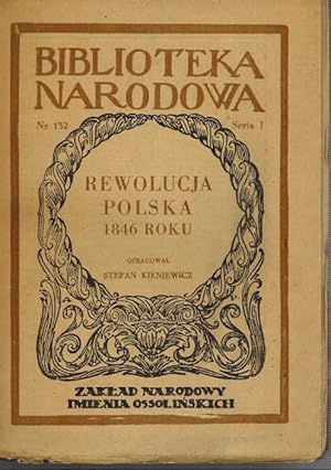 Seller image for Rewolucja Polska aus der Reihe: Biblioteka Narodowa Nr. 132 Seria I for sale by Antiquariat Bcherkiste
