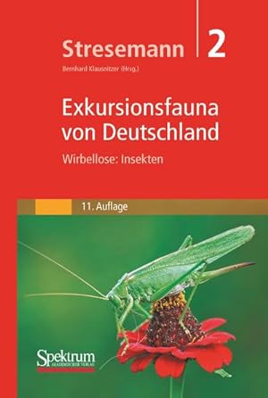 Bild des Verkufers fr Exkursionsfauna von Deutschland Wirbellose: Insekten zum Verkauf von AHA-BUCH GmbH