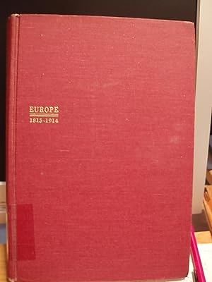 Imagen del vendedor de Europe 1815-1914 a la venta por Carol's Cache