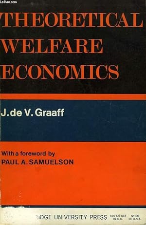 Bild des Verkufers fr THEORETICAL WELFARE ECONOMICS zum Verkauf von Le-Livre