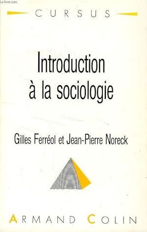 Imagen del vendedor de INTRODUCTION A LA SOCIOLOGIE a la venta por Le-Livre