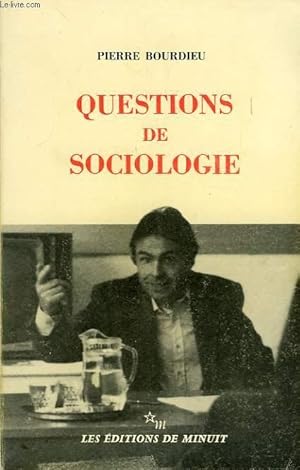 Seller image for QUESTIONS DE SOCIOLOGIE for sale by Le-Livre