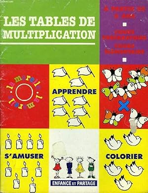 Bild des Verkufers fr LES TABLES DE MULTIPLICATION zum Verkauf von Le-Livre