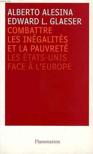 Bild des Verkufers fr COMBATTRE LES INEGALITES ET LA PAUVRETE, LES ETATS-UNIS FACE A L'EUROPE zum Verkauf von Le-Livre