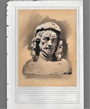 Imagen del vendedor de Rembrandt Sculpture, Illustration a la venta por Legacy Books II