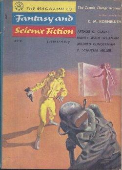 Imagen del vendedor de The Magazine of FANTASY AND SCIENCE FICTION (F&SF): January, Jan. 1956 a la venta por Books from the Crypt