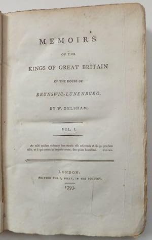 Memoirs of the Kings of Great Britain of the House of Brunswic-Lunenburg.