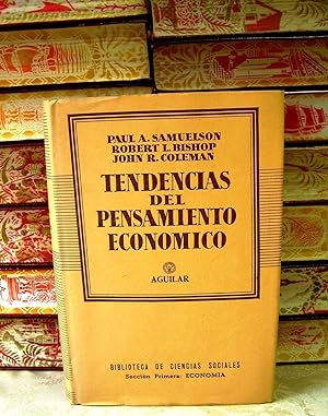 Bild des Verkufers fr TENDENCIAS DEL PENSAMIENTO ECONOMICO . Seleccin de Textos Econmicos . zum Verkauf von montgiber