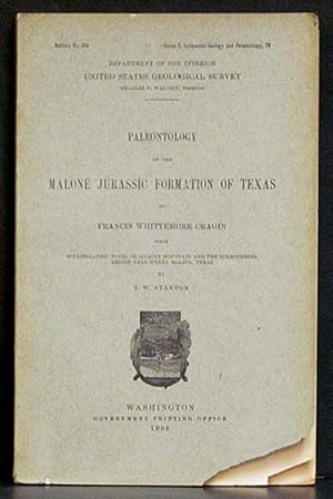 Paleontology of the Malone Jurassic Formation of Texas Bulletin No. 266 Series C, Systematic Geol...