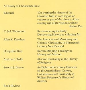 Imagen del vendedor de Studies in World Christianity: Volume 2, Part 2: The Edinburgh Review of Theology & Religion; Volume 2.2, 1996 a la venta por Clausen Books, RMABA