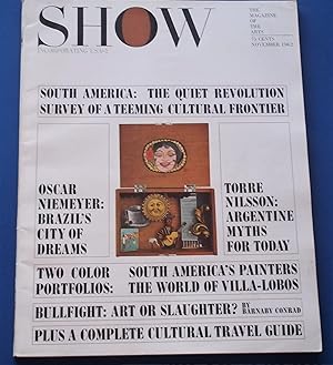 Image du vendeur pour Show: The Magazine of the Arts (Vol. II No. 11, November 1962) mis en vente par Bloomsbury Books