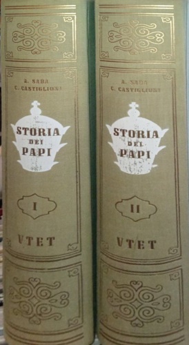 Bild des Verkufers fr Storia dei Papi. Vol.I:Da S.Pietro a Celestino V. Vol.II:Da Bonifacio VIII a Pio XI. zum Verkauf von FIRENZELIBRI SRL