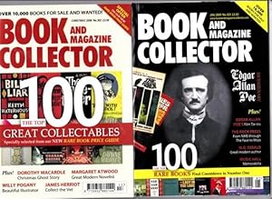 Bild des Verkufers fr Book and Magazine Collector, Christmas 2008 & Jan 2009 - # 302 - #303 - Top 100 Great Collectables (part 1 & 2) - Margaret Atwood, Edgar Allan Poe & Film Tie-ins, W. G. Sebald, James Herriot, Willy Pogany, Dorothy Macardle, Kenneth Gandar-Dower, ++ zum Verkauf von Nessa Books