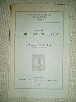 On the Chronicles of Ceylon