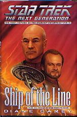 Immagine del venditore per SHIP OF THE LINE(STAR TREK THE NEXT GENERATION) venduto da TARPAULIN BOOKS AND COMICS