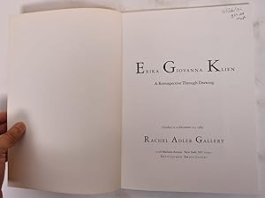Seller image for Erika Giovanna Klien: A Retrospective Through Drawing for sale by Mullen Books, ABAA