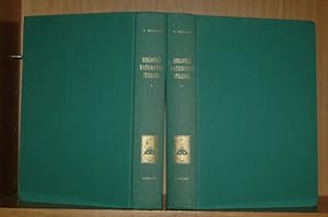 Biblioteca matematica italiana dalla origine della stampa ai primi anni des secolo XIX. 4 Teile u...