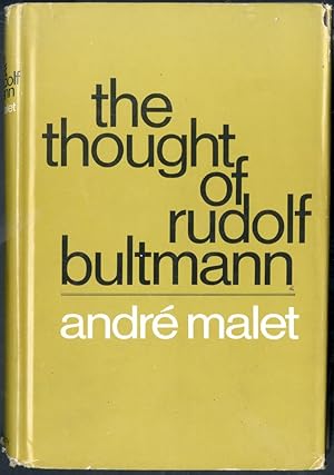 The Thought of Rudolf Bultmann