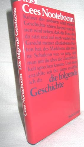 Seller image for Die folgende Geschichte for sale by Antiquariat Zinnober