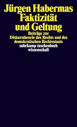 Seller image for Faktizitt und Geltung : Beitrge zur Diskurstheorie des Rechts und des demokratischen Rechtsstaates for sale by AHA-BUCH GmbH