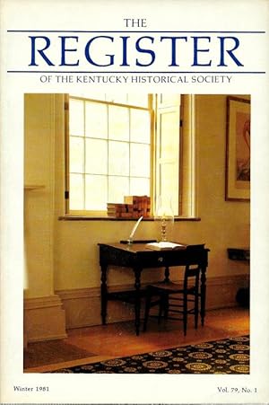 Immagine del venditore per THE REGISTER OF THE KENTUCKY HISTORICAL SOCIETY. venduto da Legacy Books