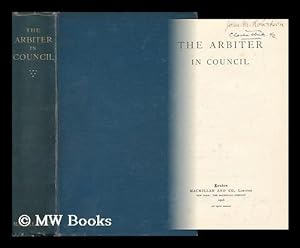 Seller image for The Arbiter in Council for sale by MW Books