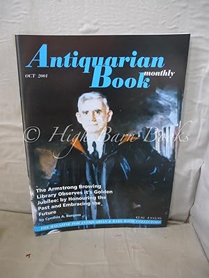 Antiquarian Book Monthly Volume XXVIII Number 9 Issue No 322 February 1999