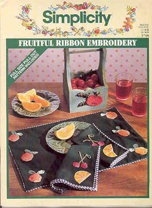 Fruitful Ribbon Embroidery