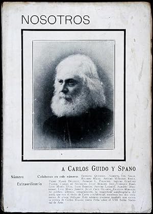 Image du vendeur pour Revista NOSOTROS No. 114. Octubre 1918. Nmero extraordinario dedicado a Carlos Guido y Spano mis en vente par Lirolay