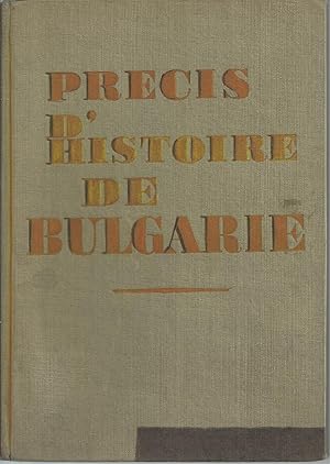 Precis D'histoire De Bulgarie