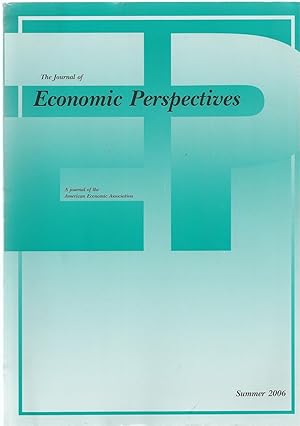 Imagen del vendedor de Journal Of Economic Perspectives, The. Volume 20, Number 3, Summer 2006 a la venta por BYTOWN BOOKERY