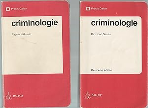 Imagen del vendedor de Criminologie a la venta por BYTOWN BOOKERY