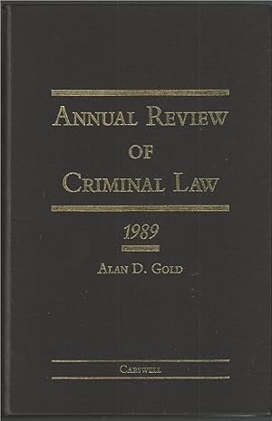 Annual Review of Criminal Law 1989