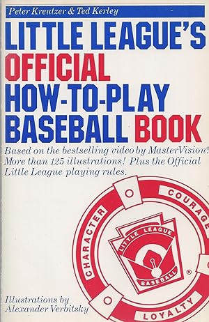 Bild des Verkufers fr Little League Official How-To-Play Baseball Book zum Verkauf von BYTOWN BOOKERY