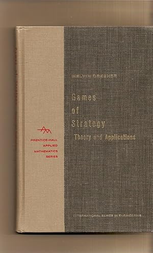 Seller image for Games Of Strategy Theory and Applications for sale by BYTOWN BOOKERY