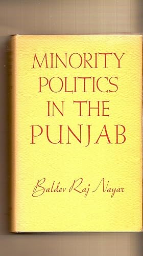 Image du vendeur pour Minority Politics In The Punjab mis en vente par BYTOWN BOOKERY