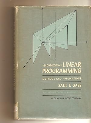 Imagen del vendedor de Linear Programming Methods and Applications a la venta por BYTOWN BOOKERY