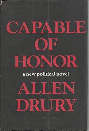 Seller image for Capable Of Honor A Political Novel for sale by BYTOWN BOOKERY