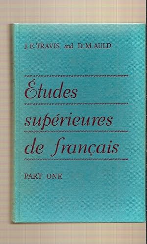 Seller image for tudes Suprieures De Francais, Part 1 for sale by BYTOWN BOOKERY