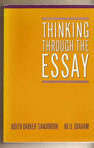 Thinking Through the Essay