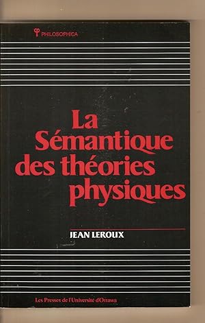 La Semantique Des Theories Physiques