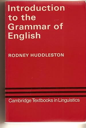 Introduction to the Grammar of English